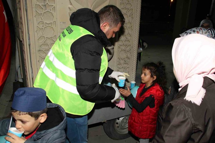 Akşehir’de depremzedeler için özel kandil programı