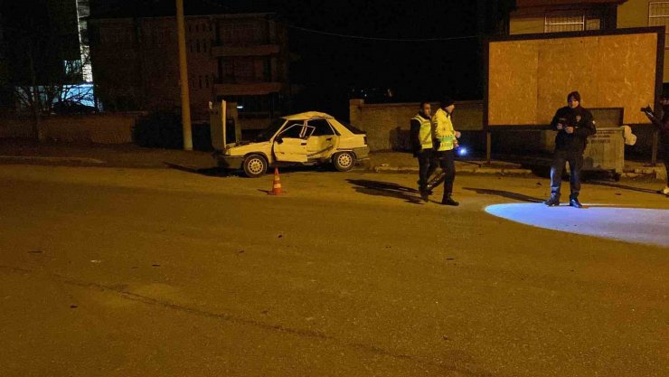 Konya’da tır ile otomobil çarpıştı: 2 yaralı