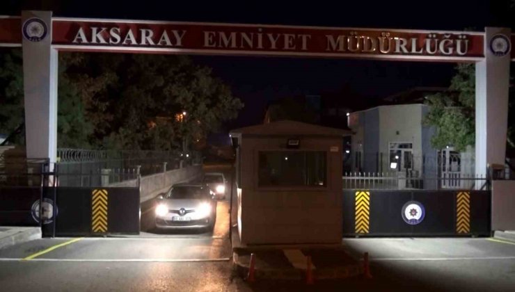 Aksaray’da 21 adrese şafak operasyonu: 14 tutuklama