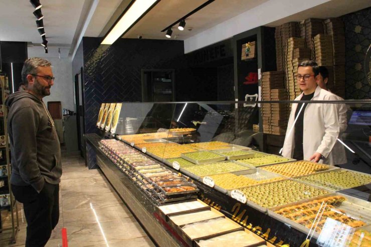 Konya’da Ramazan ayında klasik baklava rağbet görüyor