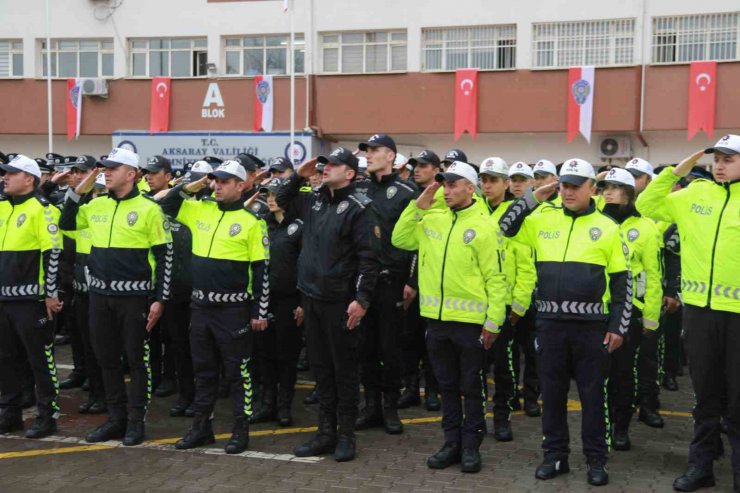 Aksaray’da Türk Polis Teşkilatı’nın kuruluşunun 178. yılı kutlandı