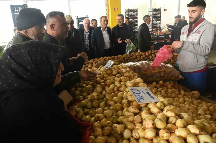 Haymana’da kuru soğan 5 lira oldu