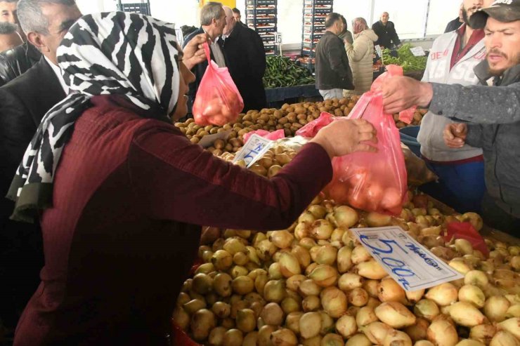 Haymana’da kuru soğan 5 lira oldu