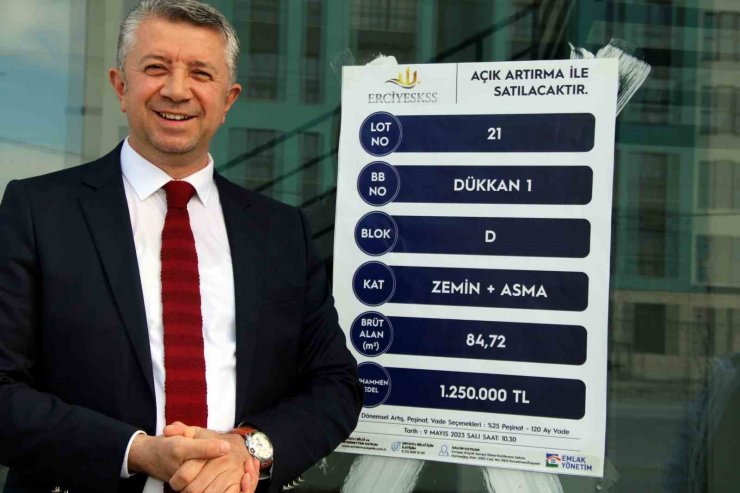 Emlak Yönetim Mobilyakent’te 26 iş yerini ihale ile satacak