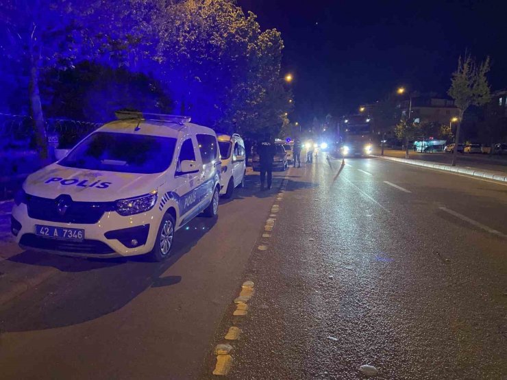 Konya’da polisten “şok huzur” uygulaması