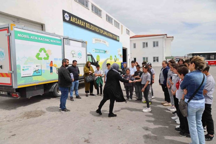 Aksaray’da geri dönüşüm farkındalık eğitimleri devam ediyor