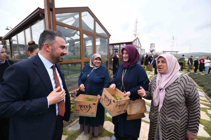 Pursaklar’da 2.Geleneksel Ata Tohumu sebze fidesi dağıtımı