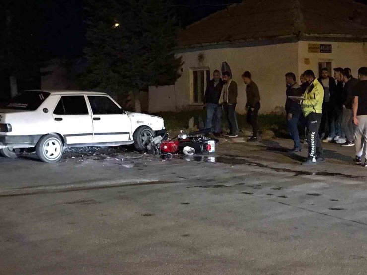 Konya’da otomobil ile motosiklet çarpıştı: 1 ölü, 3 yaralı