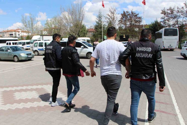 Aksaray’da uyuşturucu operasyonu: 24 şüpheli tutuklandı