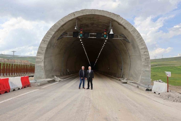 Yağdonduran tünelinin ekim ayında açılması planlanıyor