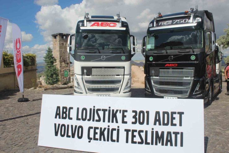 ABC Lojistik filosuna 301 çekici daha kattı