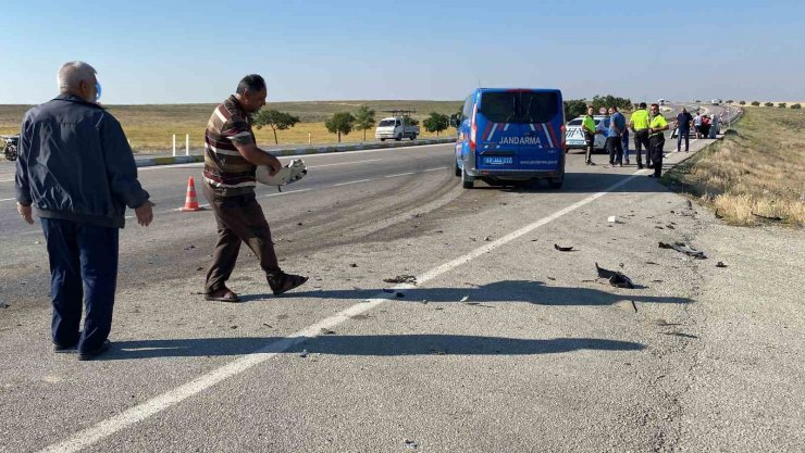 Konya’da trafik kazası