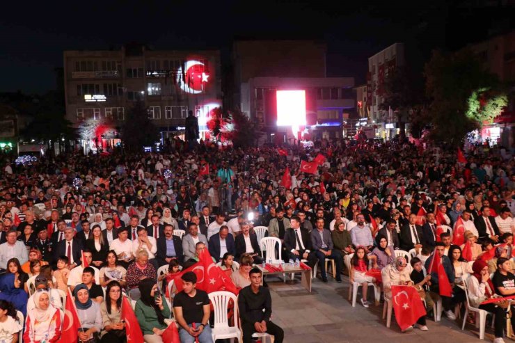 Aksaray’da 15 Temmuz Demokrasi ve Milli Birlik Günü etkinlikleri