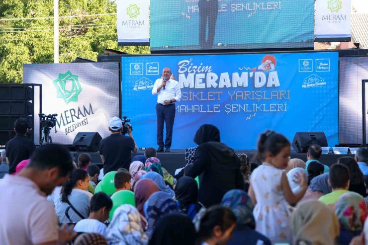 "Bizim Meram’da Mahalle Şenlikleri" devam ediyor