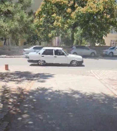 Konya’da drift terörü kamerada