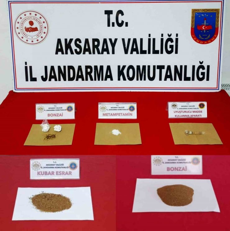 Aksaray’da uyuşturucu operasyonu