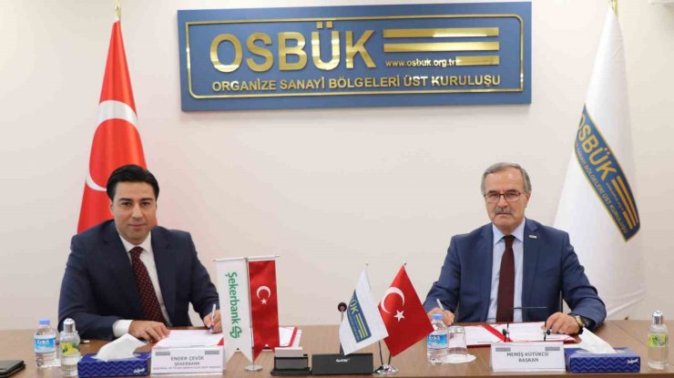 OSBÜK ile Şekerbank iş birliği protokolü imzaladı