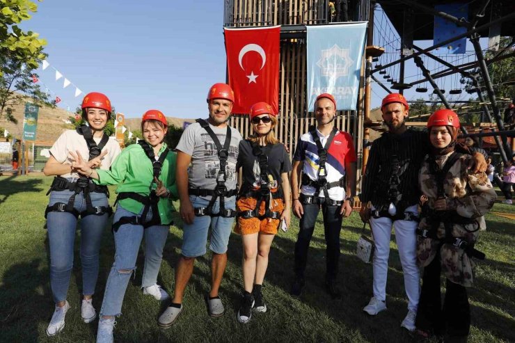 Macera Parkına adrenalin tutkunlarının gözdesi