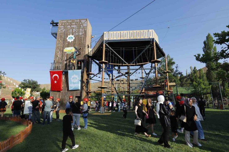 Macera Parkına adrenalin tutkunlarının gözdesi