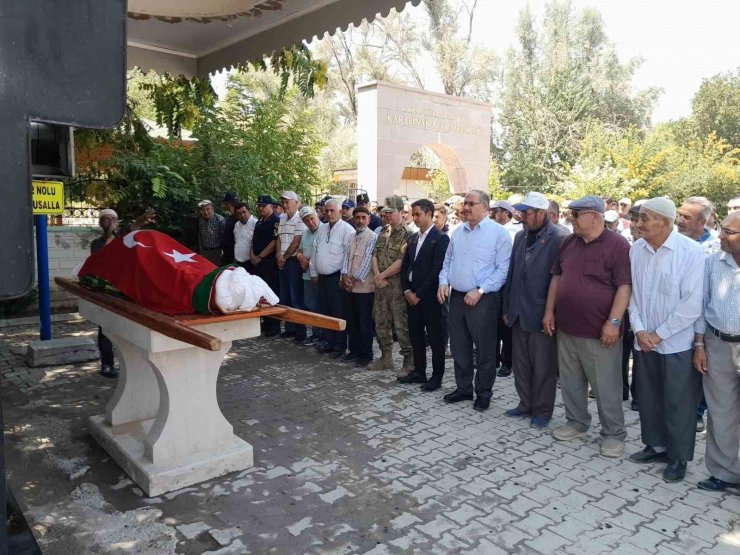 Vefat eden Kıbrıs gazisi Karapınar’da defnedildi