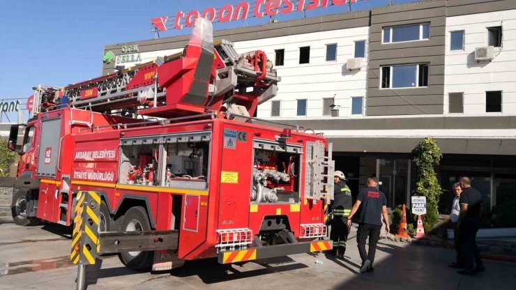 Aksaray’da dinlenme tesisi otelinde yangın: 3 çalışan dumandan zehirlendi