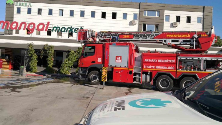 Aksaray’da dinlenme tesisi otelinde yangın: 3 çalışan dumandan zehirlendi