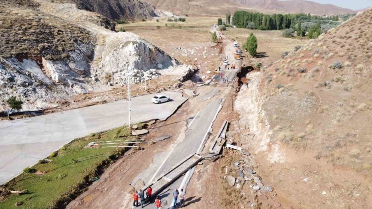 Aksaray’daki sel felaketinin boyutu gündüz ortaya çıktı