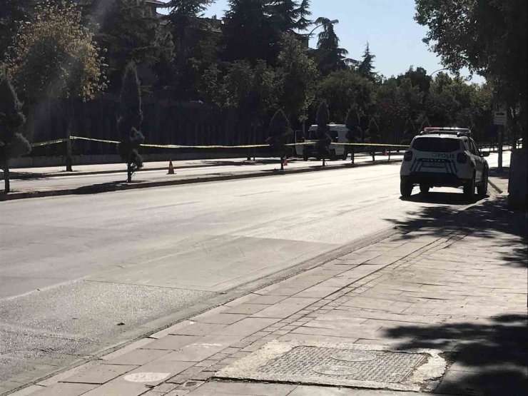 Konya’da askeri lojman önünde şüpheli çanta paniği