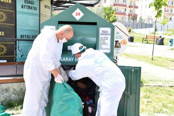 Aksaray Belediyesi 50 ton geri dönüşüm ürünü ekonomiye kazandırdı