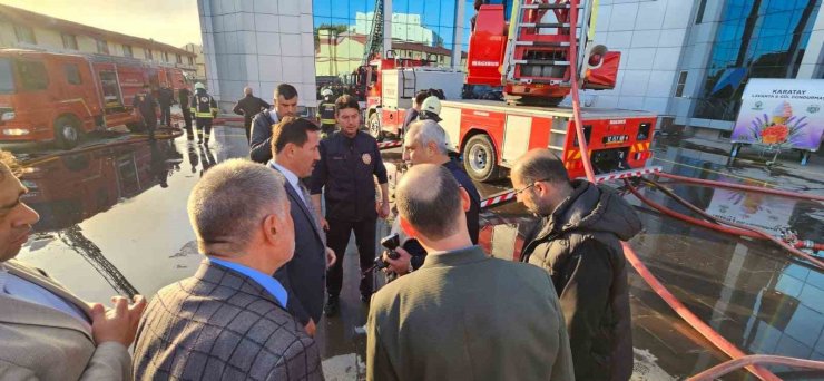 Başkan Hasan Kılca: “Belediye binamızdaki yangın büyümeden söndürüldü”