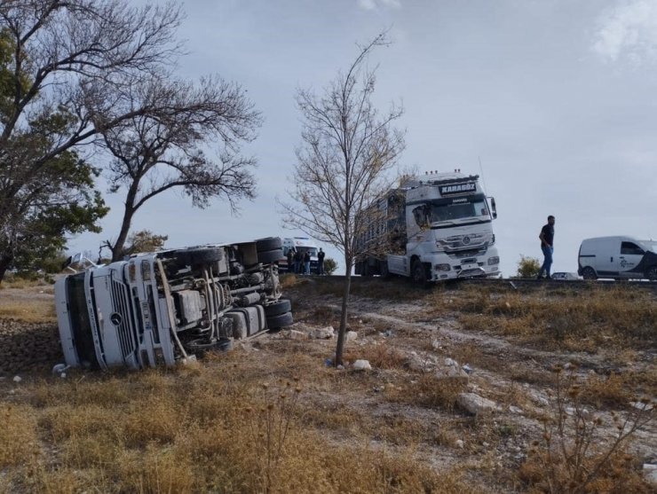 Konya’da trafik kazası: 1 yaralı