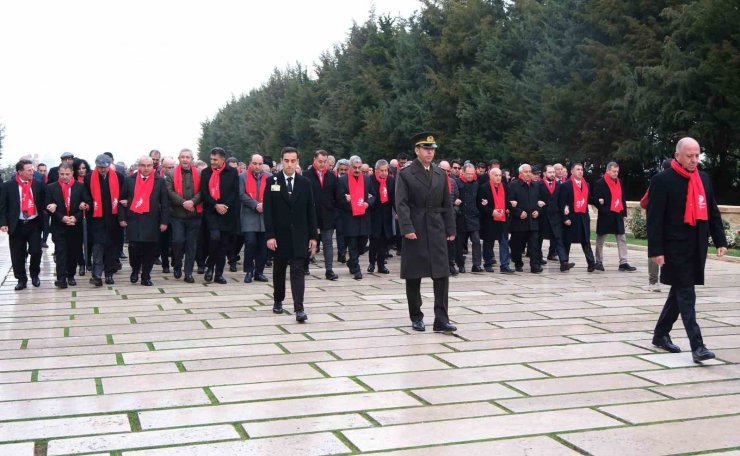 ASO ailesi 60. yılında Ata’nın huzurunda