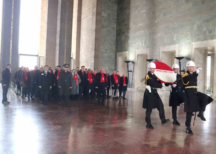 ASO ailesi 60. yılında Ata’nın huzurunda