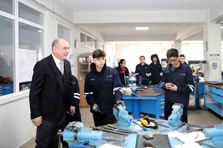 Sanayi-meslek lisesi iş birliği oluşturuldu