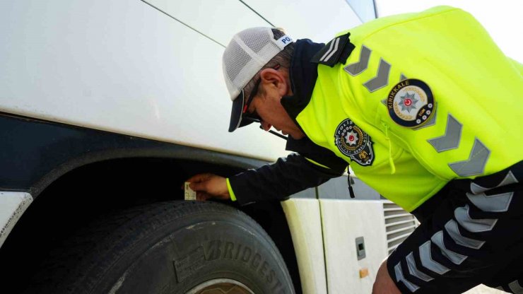 Kırıkkale’de 79 araç trafikten men edildi