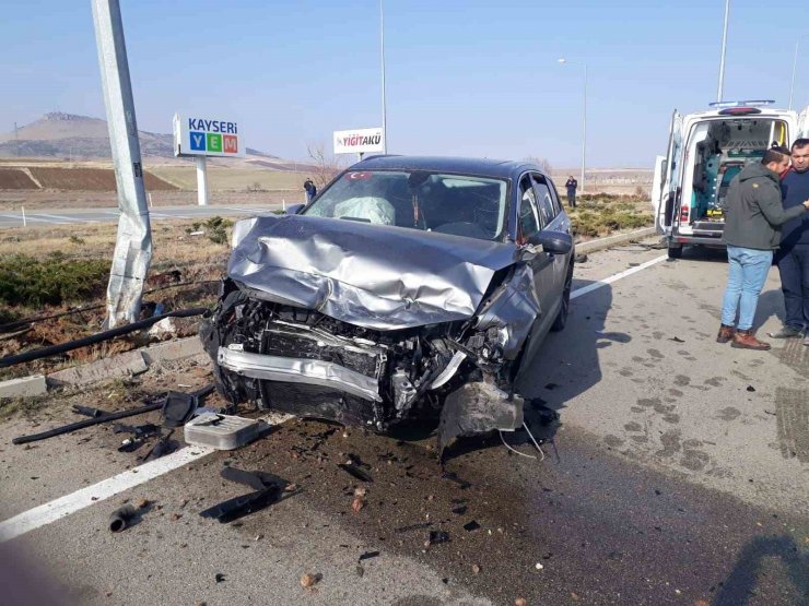 Kırşehir’de trafik kazası: 1 ölü, 1 yaralı