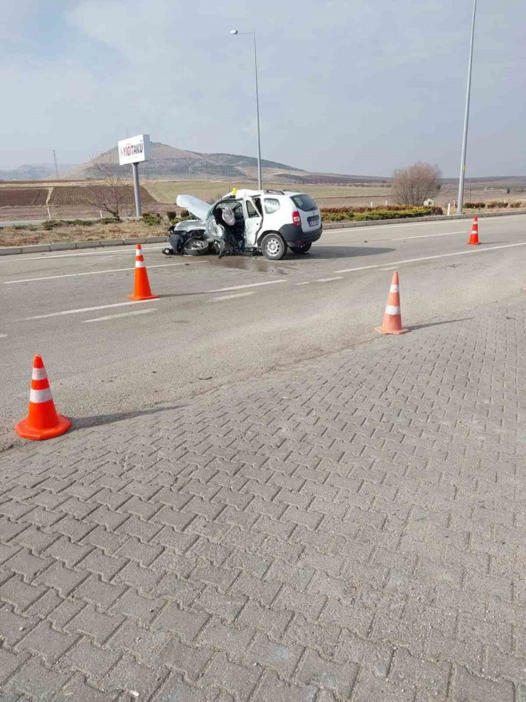 Kırşehir’de trafik kazası: 1 ölü, 1 yaralı