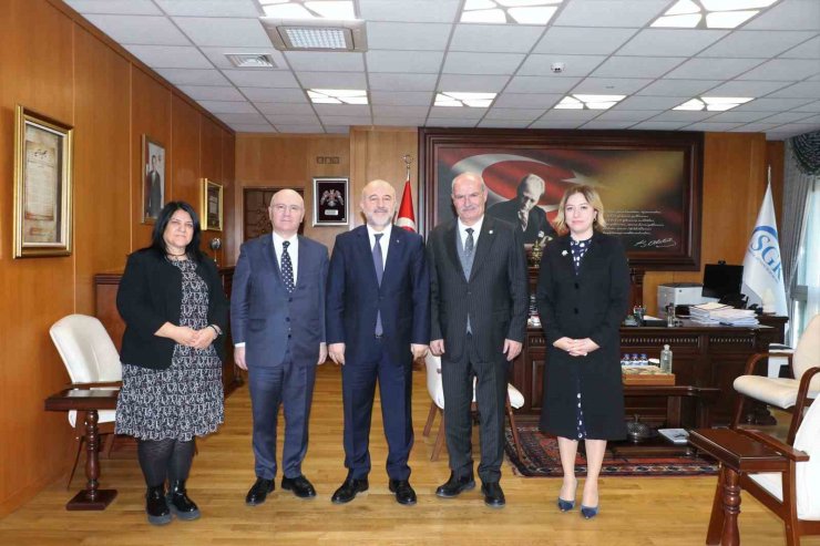 ATO Yönetim Kurulu Başkanı Baran’dan SGK Başkanı Kaya’ya ziyaret