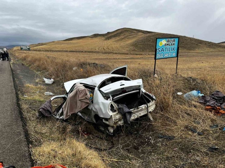 Yozgat’ta trafik kazası: Aynı aileden 3 ölü, 3 yaralı