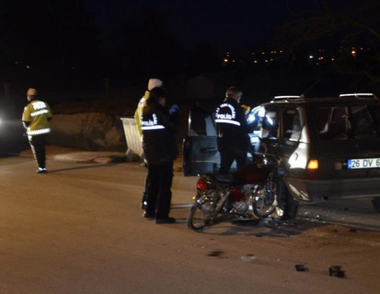 Konya’da otomobil ile motosiklet çarpıştı: 1 yaralı