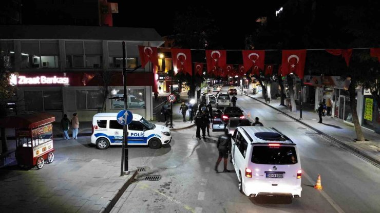 Aksaray’da muhtelif suçlara karışan 205 kişi hakkında adli işlem yapıldı, 13 kişi tutuklandı