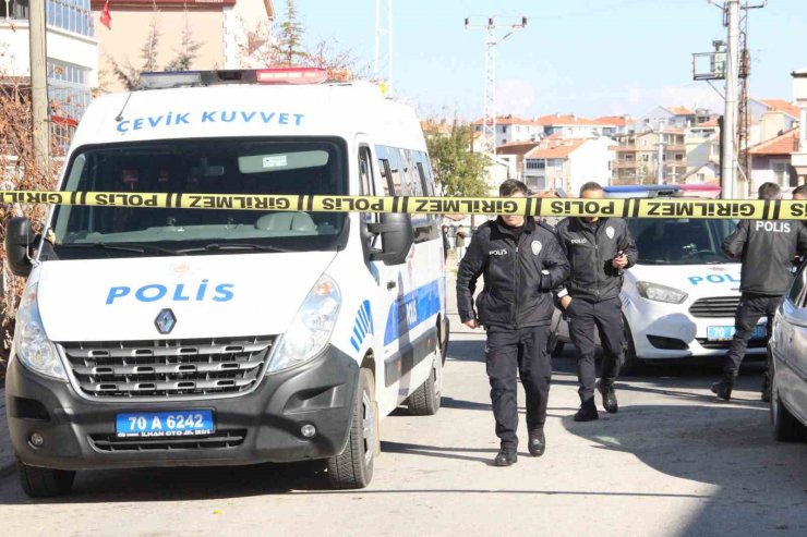 Karaman’da enişte ile kayınbiraderler arasında silahlı kavga: 2 yaralı