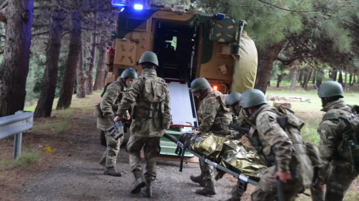 Samsun’da ‘Dönem Sonu Tatbikatı’ nefes kesti