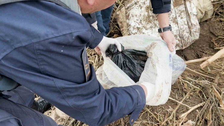 Bahçeye gömdüğü uyuşturucu ile yakalanan şahıs tutuklandı