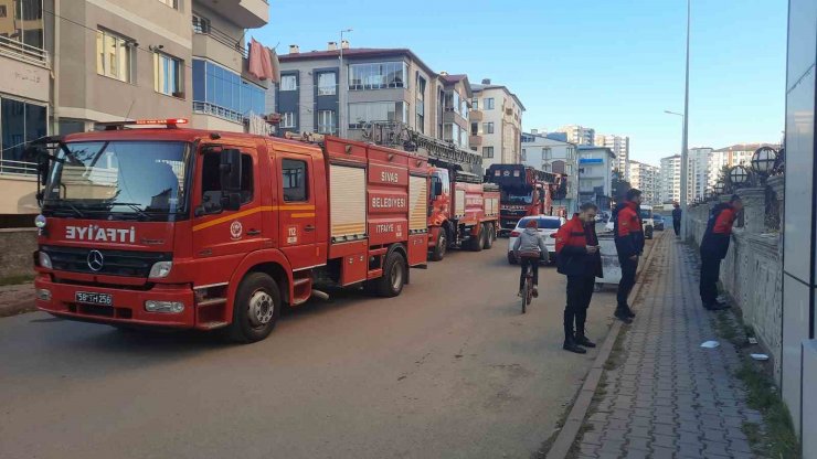 Sivas’ta asılsız yangın ihbarı ekipleri harekete geçirdi