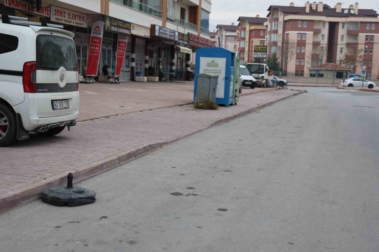 Trafikte tartıştığı sürücüyü takip edip darp etti