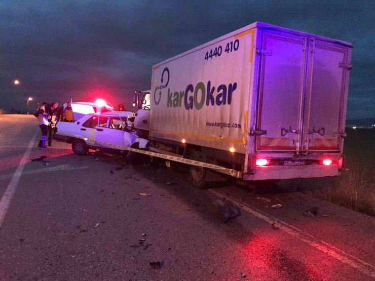 Başkent’te trafik kazası: 1 ölü, 2 yaralı