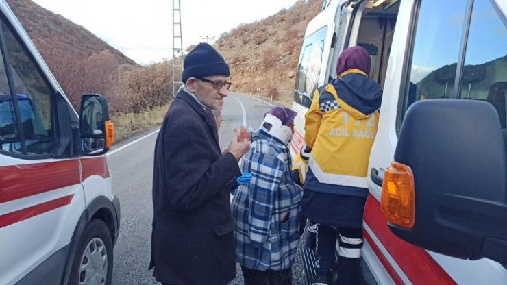 Kontrolden çıkan otomobil takla attı: 4 yaralı