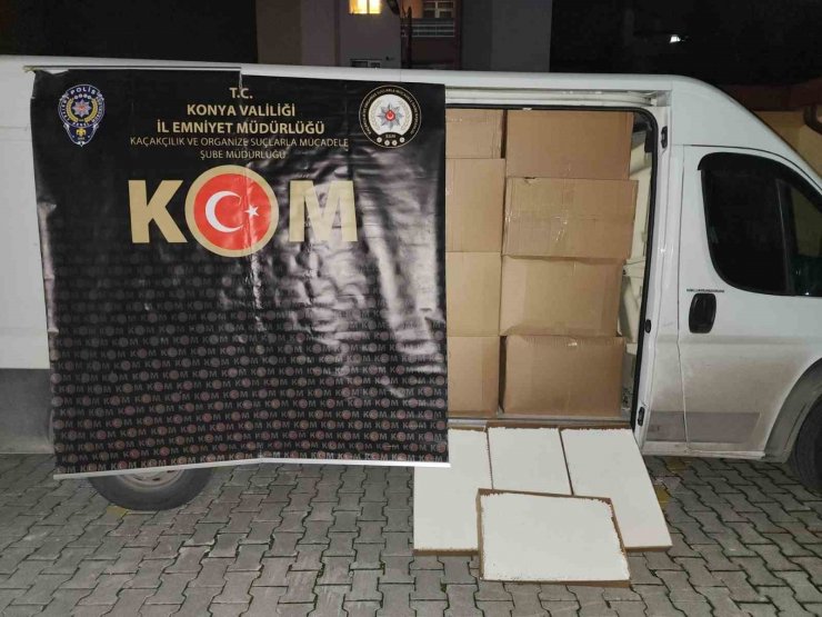 Konya’da kaçakçılık operasyonu: 10 gözaltı