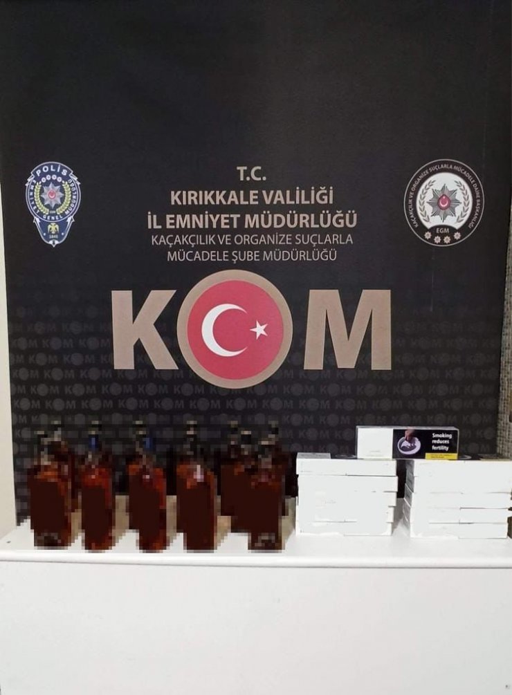 Yılbaşı öncesi kaçak içki operasyonu: 40 litre ele geçirildi